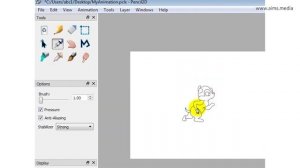 2D Character Animation Tutorial- 'Walking Jerry' via open source software Pencil 2D - AIMS Media