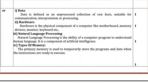 11th Computer Science Quarterly Exam Answer Keys 2018-19 | Namakkal District | English Medium