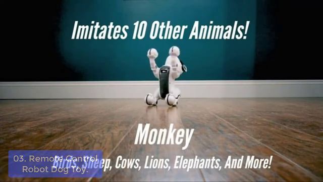 TOP 5: Best Remote Control Robot Dog Toy 2022 смотреть онлайн