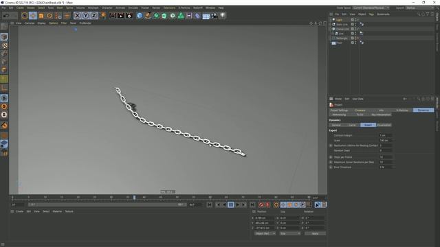 Cinema 4D Tutorial Part 1: Fast Accurate Dynamic Chains