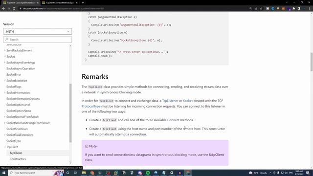 Building a TCP Client in C# смотреть онлайн