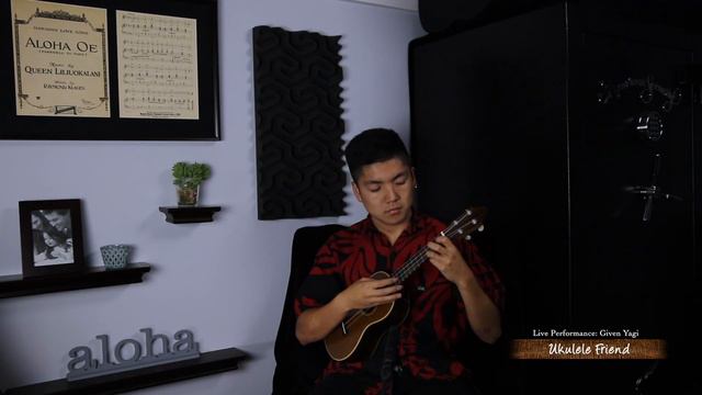 UKULELE FRIEND: Given Yagi and Custom Thomas Rodriguez Ukulele - (Live Performance) смотреть онлайн