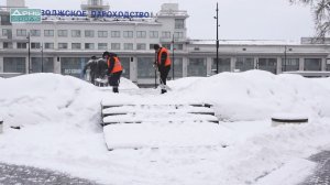7.03.2023 В первые весенние выходные в Нижнем Новгороде выпало большое количество снега