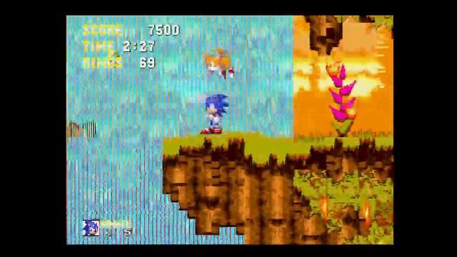 Sonic through the Genesis games. episode 1  !!flash warning!!