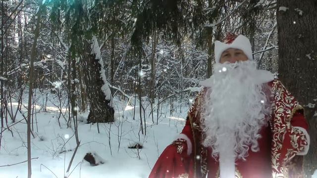 Поздравление деда Мороза. Новый 2019год. смотреть онлайн