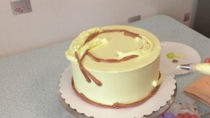 Тортик с Сиренью(крем БЗК). /Cake with Lilac(protein custard).