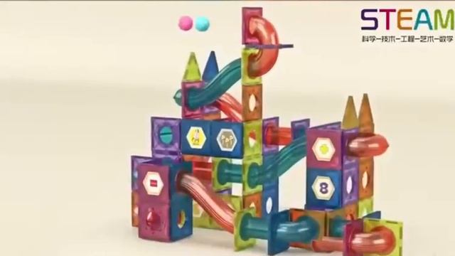 Детский магнитный конструктор#детскиеигрушки #trueshop #машинки