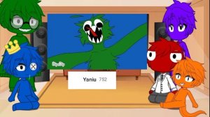 ~•°•°Реакция ?Rainbow friends? на видео про них°•°•~