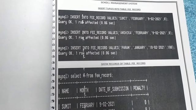 Class 12 Python project : School management system ( full project)