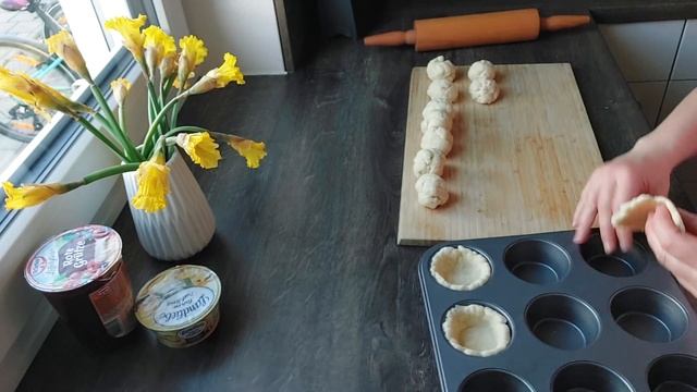 Супер рецепт маффинов с начинкой. Кексы. Cupcake Recipe Germany.