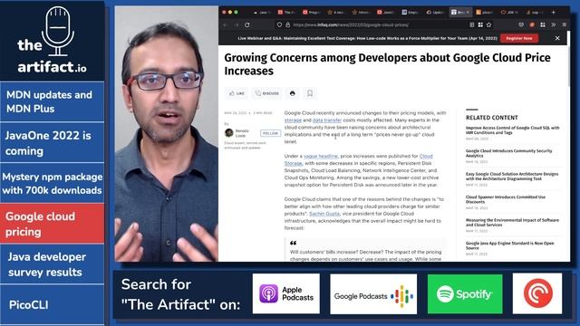 Ep 5: Java dev productivity report, Java 18, Google cloud pricing and other news смотреть онлайн