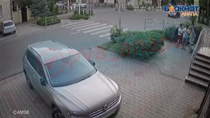 Появилось видео смертельного ДТП на улице Астраханской в Анапе