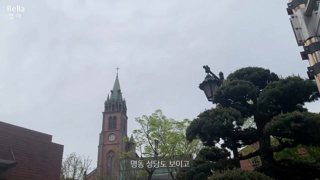 ENG) vlog 자취 브이로그, ? 서진이네 유부김밥, 배홍동 쫄쫄면 먹고 명동 구경하는 일상 I ? 간단한 참치 또띠아 랩 만들기