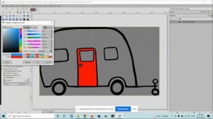 How To Color A PNG image using GIMP