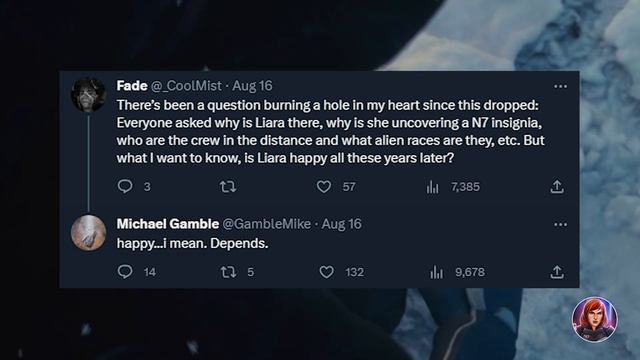 Mass Effect 5: Is Liara... Happy? смотреть онлайн