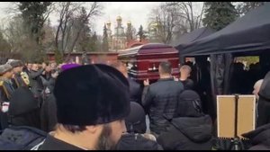 Похороны Владимира Жириновского на Новодевичьем кладбище