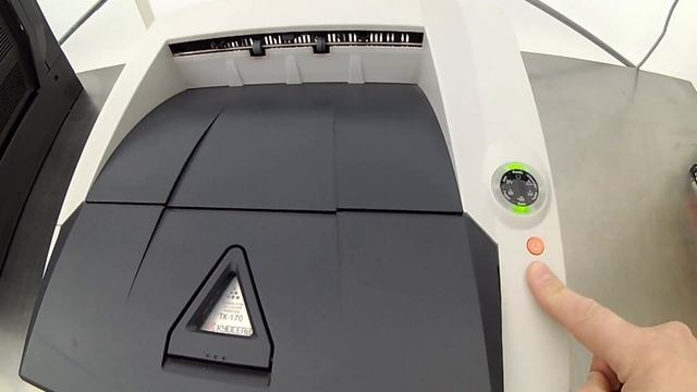 Print STATUS PAGE KYOCERA FS1320D смотреть онлайн