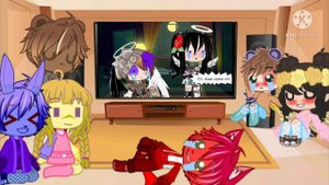 🌼FNaF1 (+ CC) react to CC x Cassidy memes || Original || Marty's Glitch 🌼