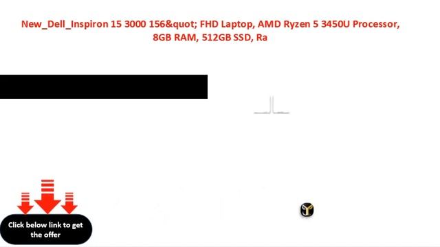 New Dell Inspiron 15 3000 156" FHD Laptop, AMD Ryzen 5 3450U Processor, 8GB RAM, 512GB SSD, Ra смотреть онлайн