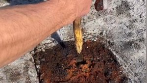 Курица под ведром на углях мясо просто тает?? Готовка на природе ❤️