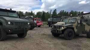 Занятия с военными автомобилистами в Подмосковье