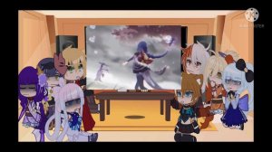 °Inazuma characters react to raiden shogun/baal past°|gacha club°(🇷🇺/English)