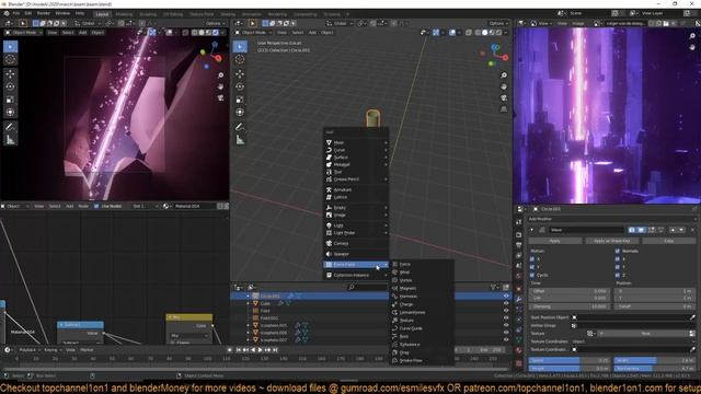 creating a laser beam extractor in blender 2 8 смотреть онлайн