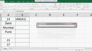 COUNT BLANK and NON BLANK CELLS in EXCEL