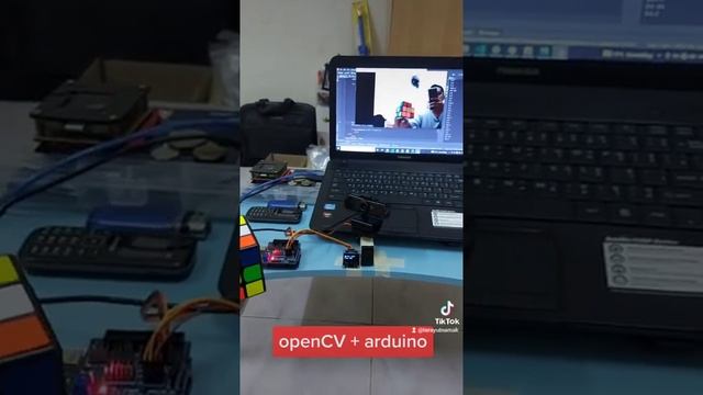arduino uno r3 object detection openCV  #opencv #python #imageprocessing #arduinoproject