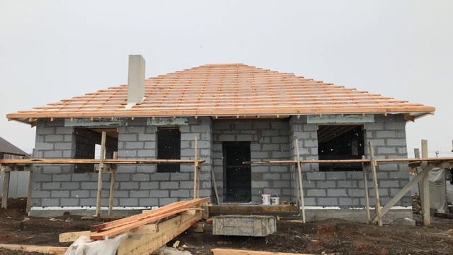 Вальмовая кровля из металлочерепицы! смотреть онлайн