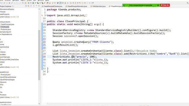 Hibernate10 Criteria смотреть онлайн