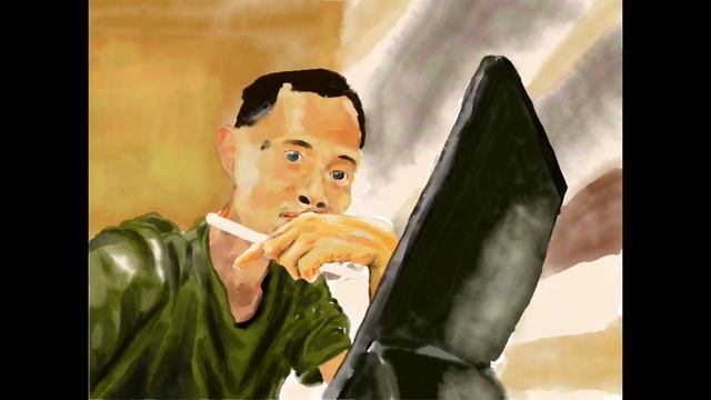 Adobe Fresco iPad Tutorial: Self-Portrait Watercolor Drawing アドビフレスコ 使い方 描き方 水彩画 어도비 프레스코 아이패드 드로잉 смотреть онлайн