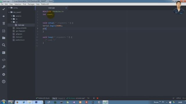 Install PlatformIO and Code Example смотреть онлайн