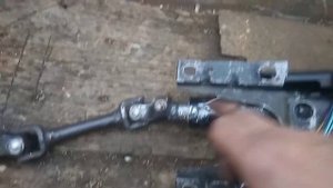 общий вид рулевой колонки москвич 2140