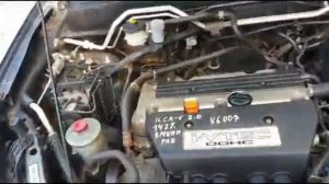 K6007 - engine test Honda CR-V 2 2.0i-VTEC / K20A4 / 5sp.man 4WD