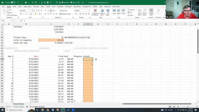 MrExcel Presents: Project Accounting in Excel Webinar