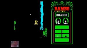 Прохождение игры Rambo II 1988 года ZX Spectrum