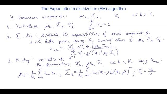 The EM algorithm смотреть онлайн