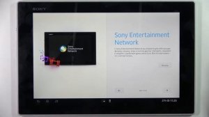 Первоначальная настройка SONY Xperia Tablet Z / Как настроить SONY Xperia Tablet Z