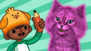 ВЕСЕЛИМСЯ с ДРУЗЬЯМИ ИГРА для ДЕТЕЙ говорящий КОТЕНОК АБИ играет ДЕТСКИЙ ЛЕТСПЛЕЙ #55