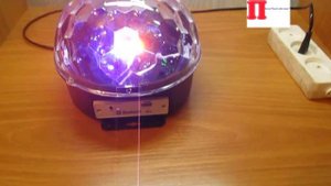 Обзор диско шара купленного в Светофоре