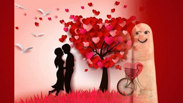 Поздравления валентинки с днем влюбленных (я тебя люблю) смотреть онлайн