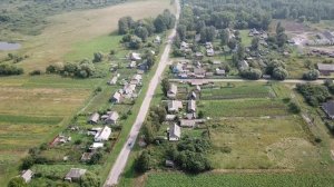 д. Лужецкая (с. Покров) Карачевского района Брянской области (фрагменты аэросъемки)