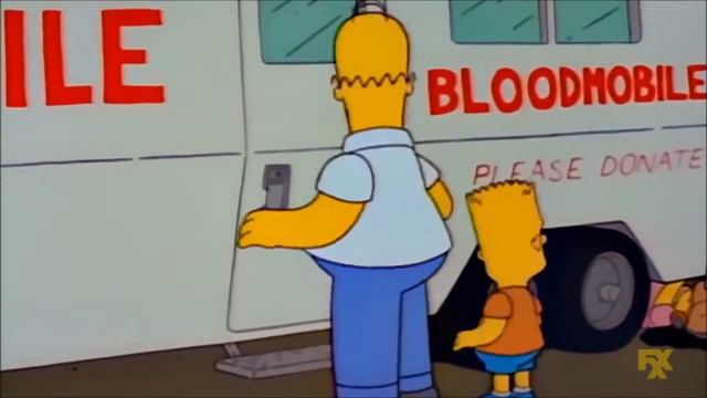 Bart Saves Mr Burn's life - Bart Gives A Blood Transfusion - The Simpsons смотреть онлайн