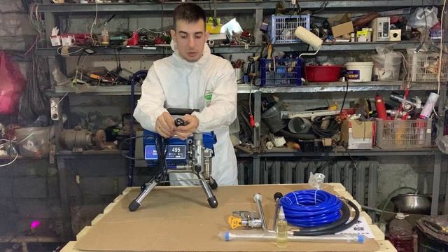 КАКОЙ АППАРАТ ВЫБРАТЬ?! СРАВНЕНИЕ BAOBA 395 И BAOBA 495 | РАСПАКОВКА ОКРАСОЧНОГО АППАРАТА BAOBA 495