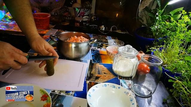 Оливье.Простой рецепт. смотреть онлайн