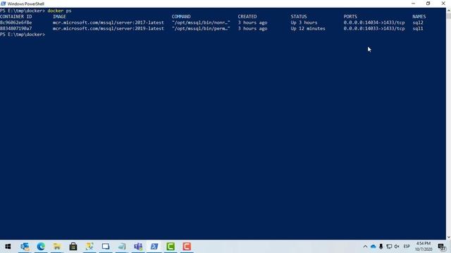 Tutorial SQL Server docker: Como modificar parámetros de instancia смотреть онлайн