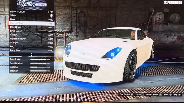 GTA 5 Customization Dewbauchee Exemplar  Aston Martin Rapide 