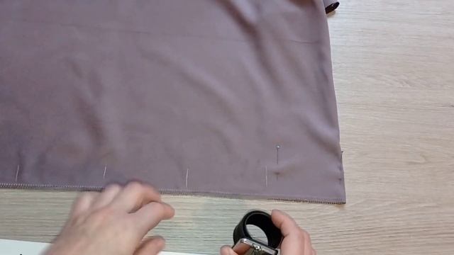 Складки 1:3.Ручная складка на шторах.1 часть.