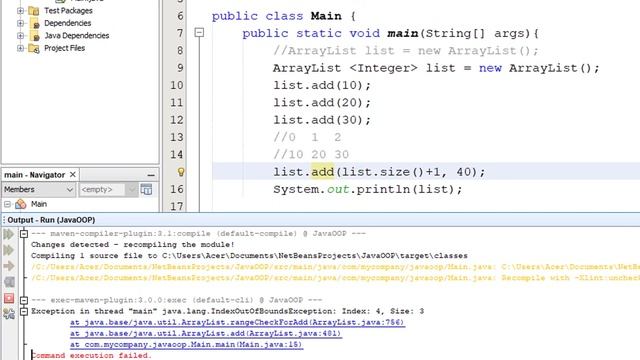 #049 [JAVA] - ArrayList, Declaration, Print, Methods(Add, Get, AddAll, Copy Constructor, Clone) смотреть онлайн